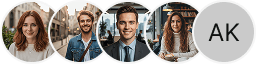 Investor profile avatars on a True Yielderscore trading review block